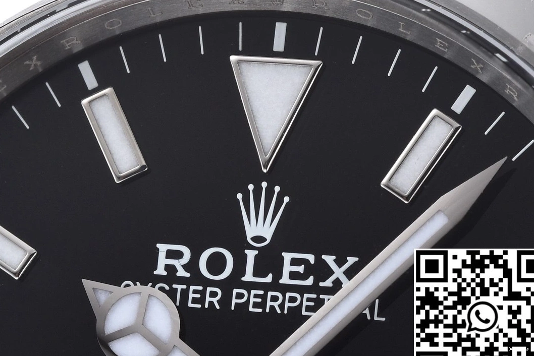 Rolex Factory Perpetual Black Oyster 39mm Clean Dial 214270 Explorer 0515